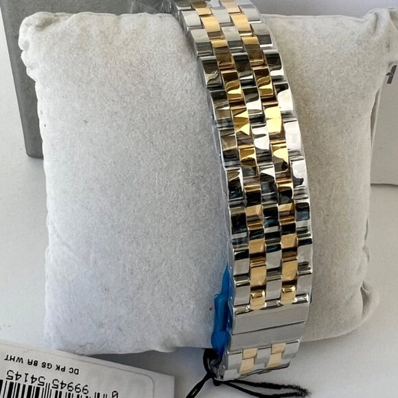 MICHELE Deco Two Tone Park Mother Of Pearl Women Watch MWW06E000145 - Picture 5 of 10